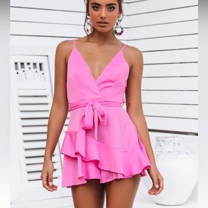Granada Romper Pink